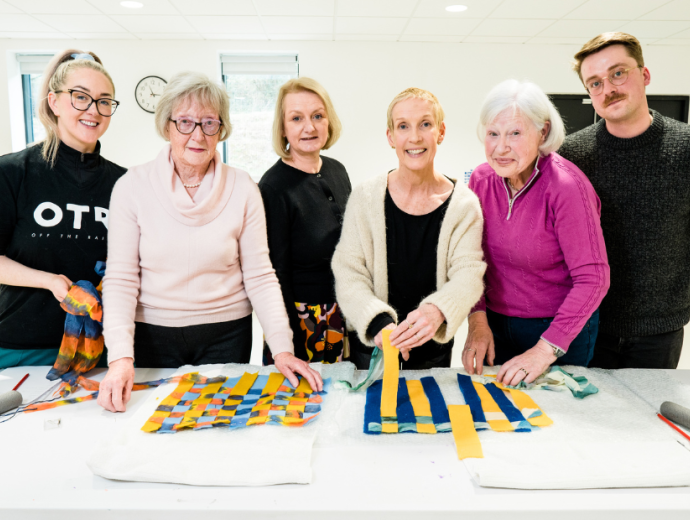 Eileen Mc Clory Gertie Carson Lorraine Calderwood Sandy Cuthbert Geraldine Hughes Stephen De Burca