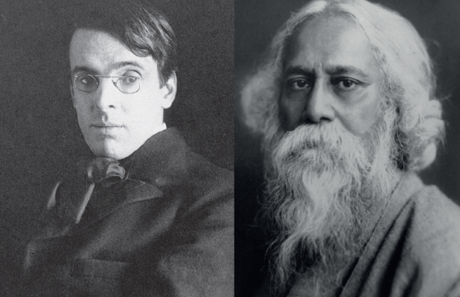 Black and white image of two men.