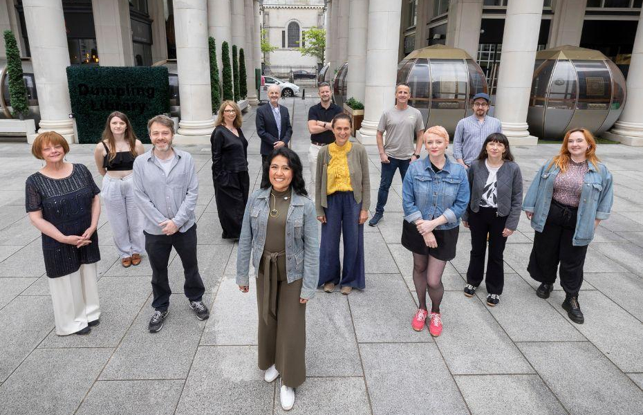 Group photo with funders and partners