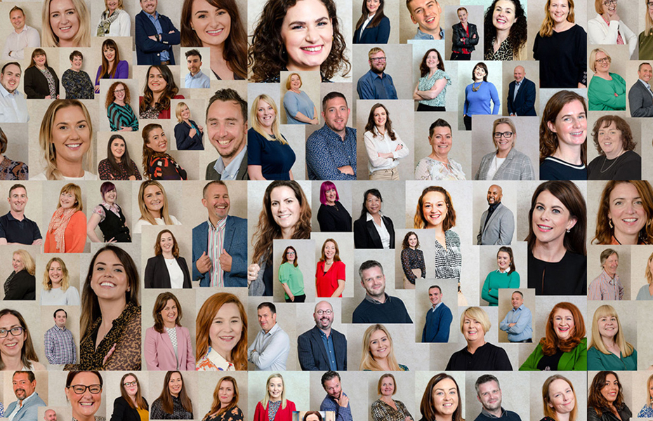 Collage of people that have taken part in the Boardroom Apprentice scheme.
